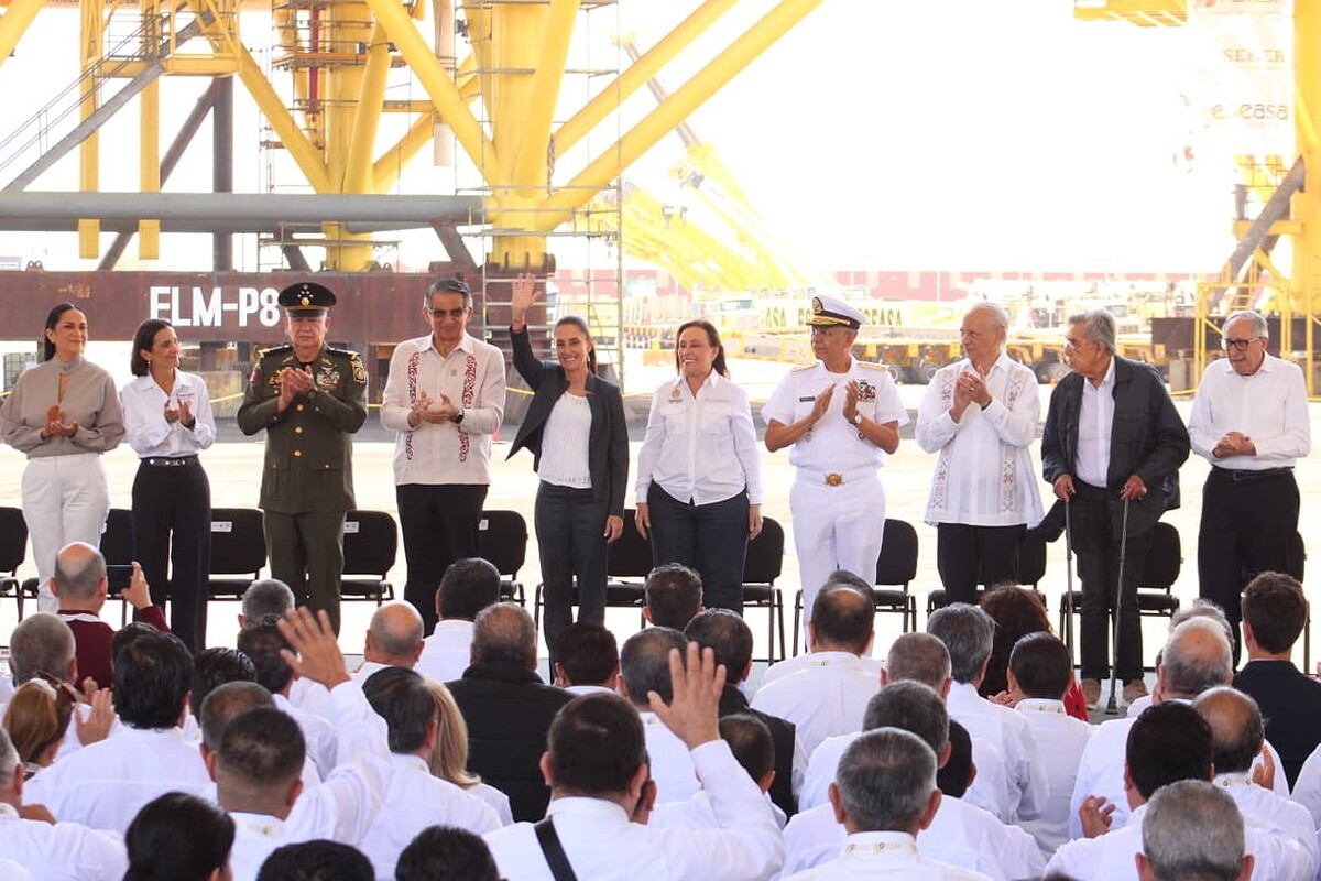 Sheinbaum encabeza 88 aniversario de Expropiación Petrolera en Tampico