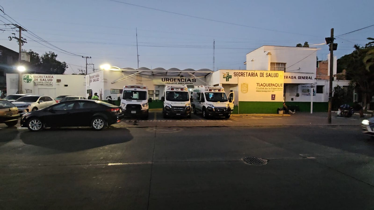 La víctima fue trasladada hasta las instalaciones de la Cruz Verde Marcos Montero (Foto: Juan Carlos Munguía)