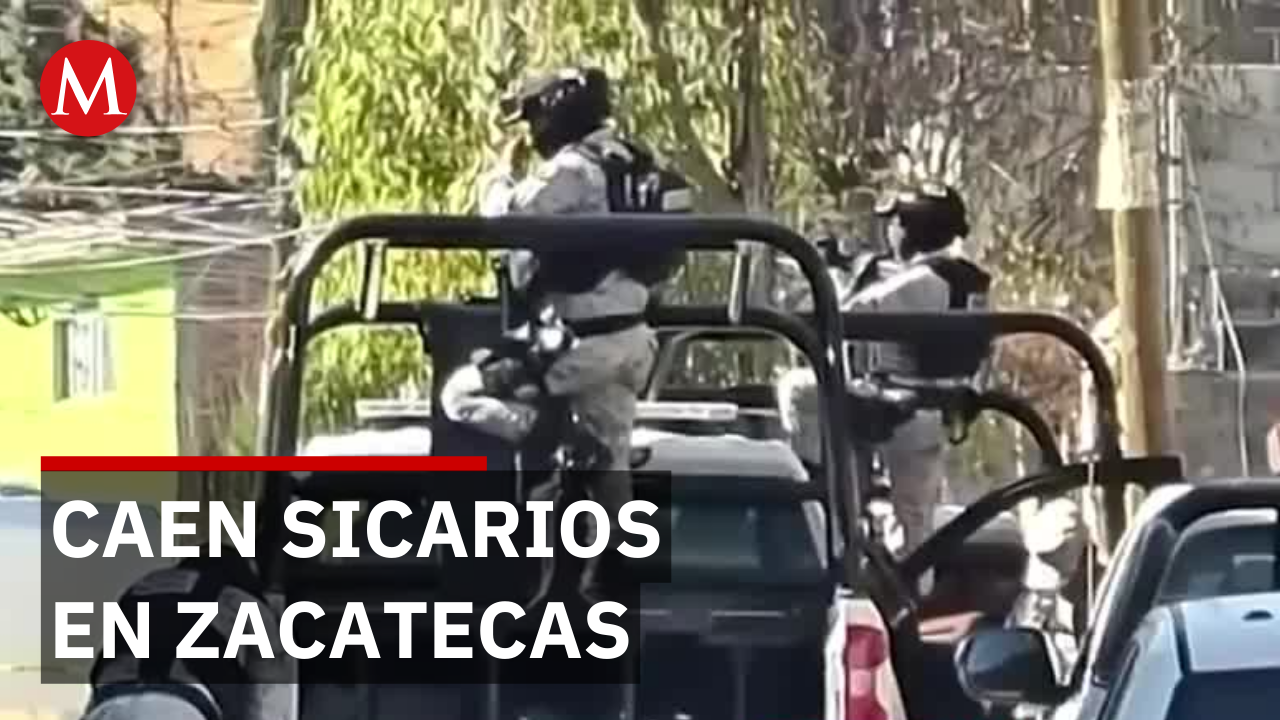 Detienen a 6 sicarios vinculados al CJNG, tras ataques armados en Zacatecas