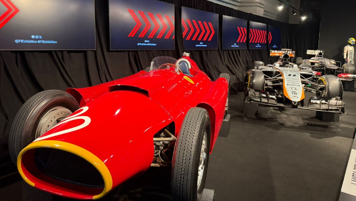 La F1 Exhibition llega al Yama Punta Museo de la Ciudad de México (Michel Cruz)