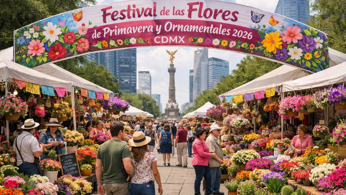 Festival de las Flores de Primavera tendrá su primera edición en CdMx | IA Discover Milenio