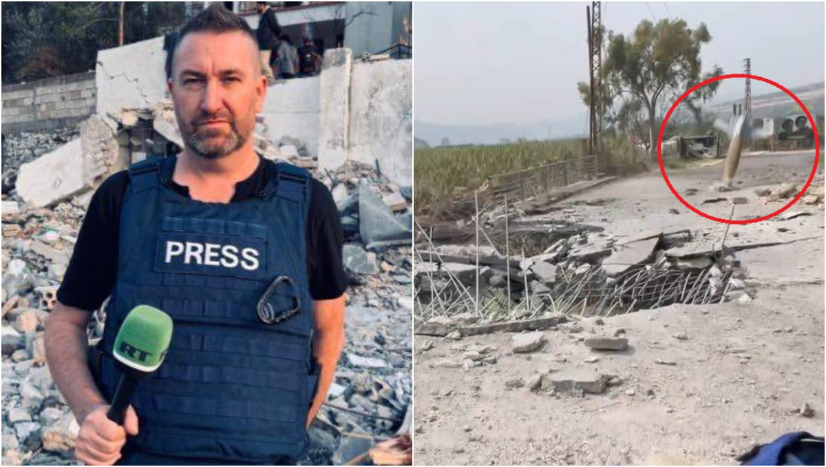 Israel aseguró que emitió una advertencia antes de lanzar el proyectil. (Créditos: RT)