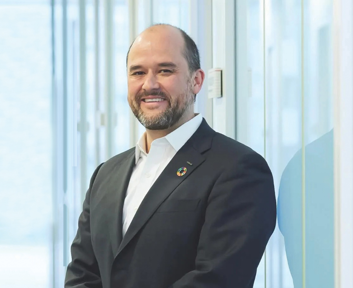 Iván Espinosa, CEO de Nissan. WEB.