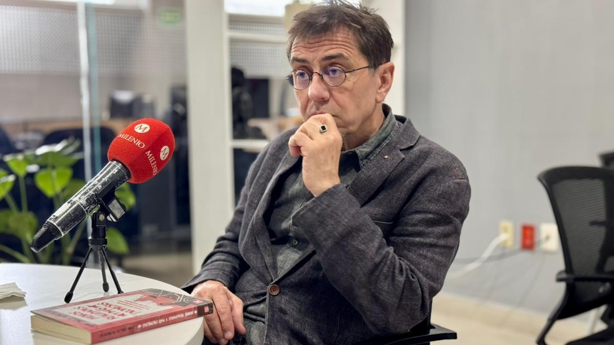 Juan Carlos Monedero es cofundador del partido de izquierda Podemos. Foto: Víctor Muñoz.