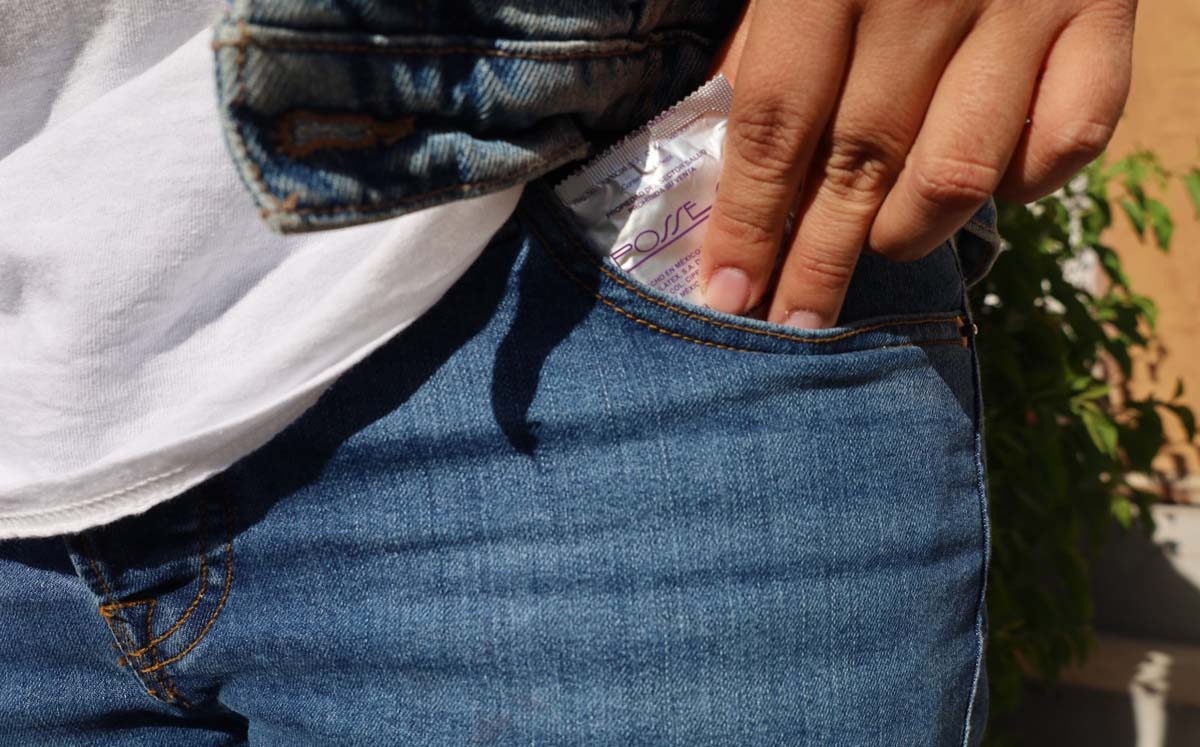 Máquinas expendedoras de condones en Lerdo. | Foto: Verónica Rivera