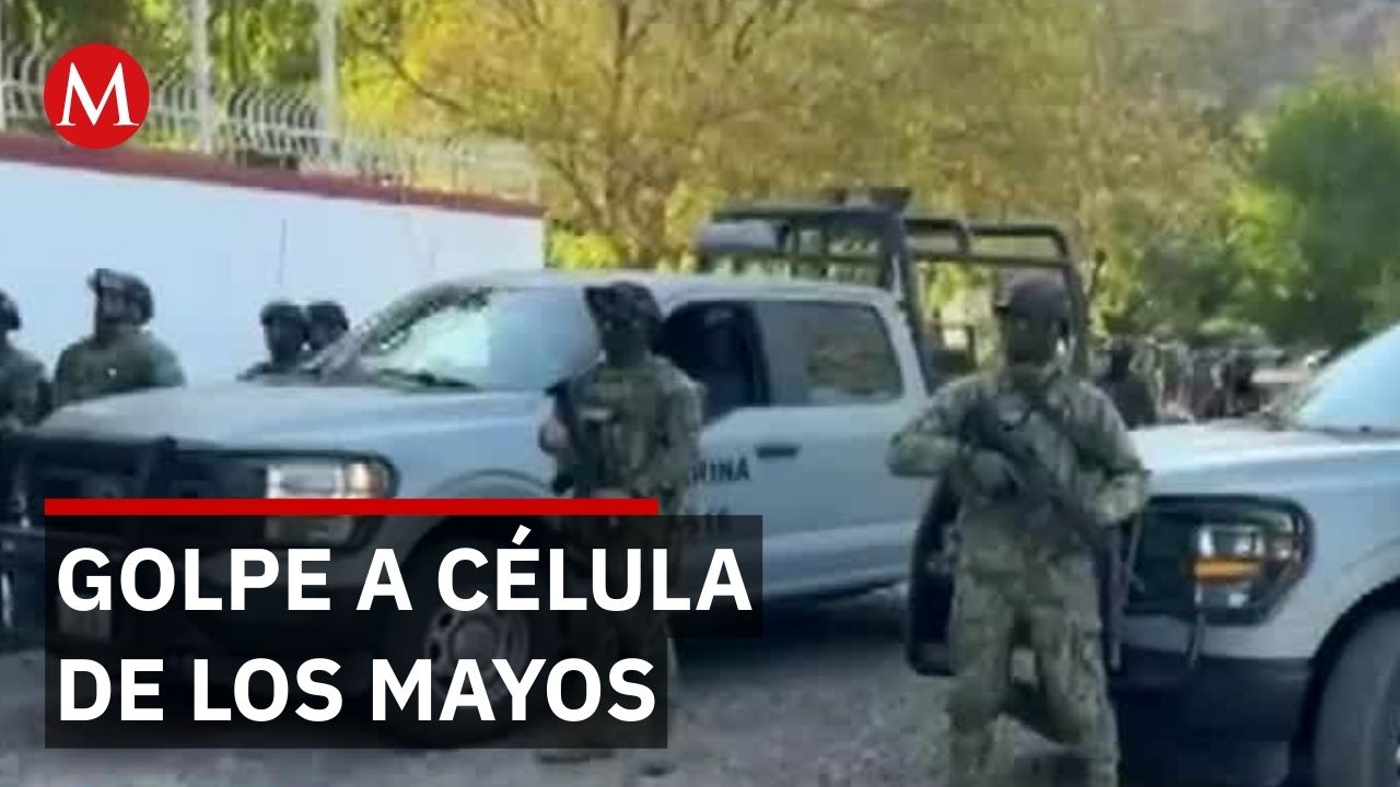 Marina detiene a Omar Osvaldo 'N' líder de los Mayos
