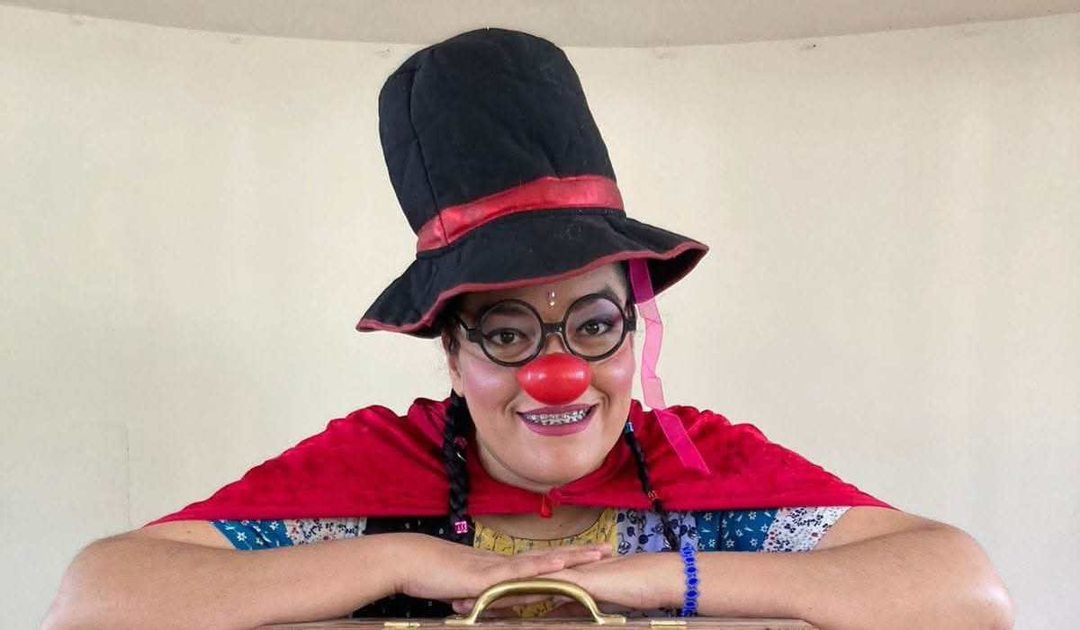 Martha Fabiola Vargas Díaz, artista clown. (cortesía)