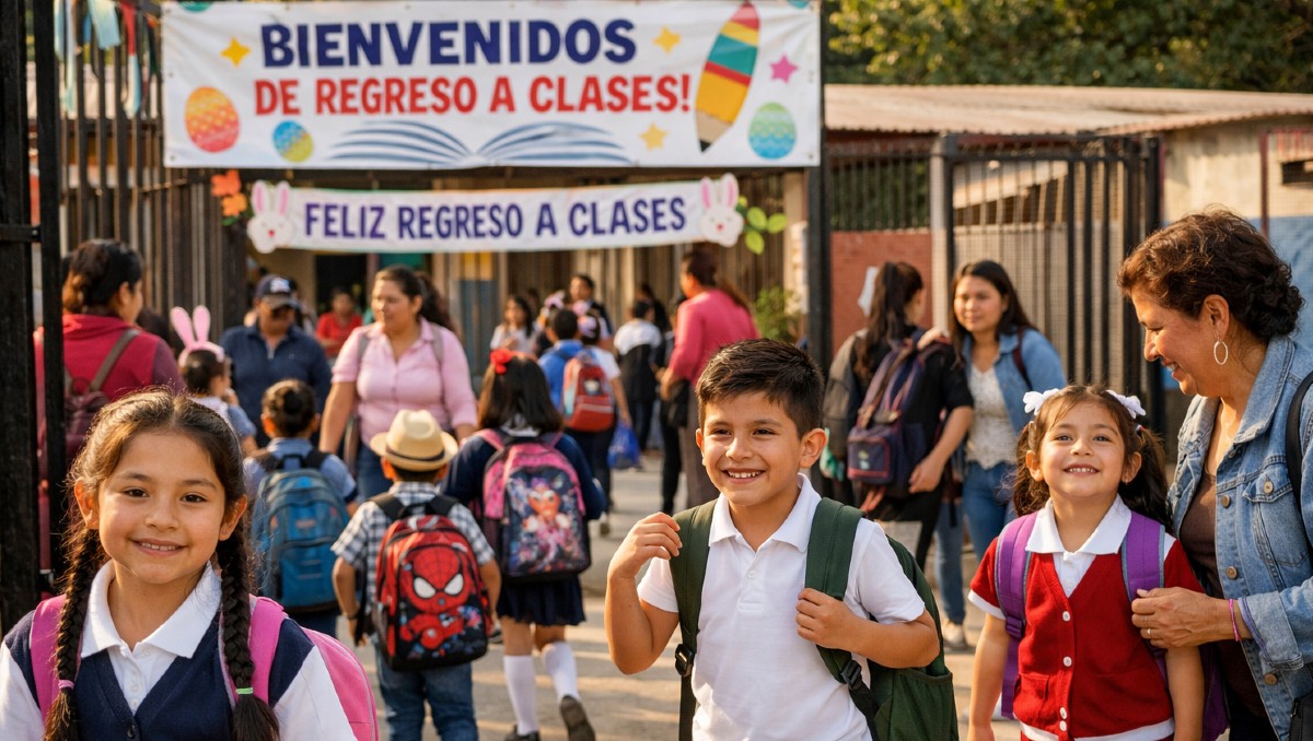Las y los niños se preparan para volver a las aulas | IA DISCOVER