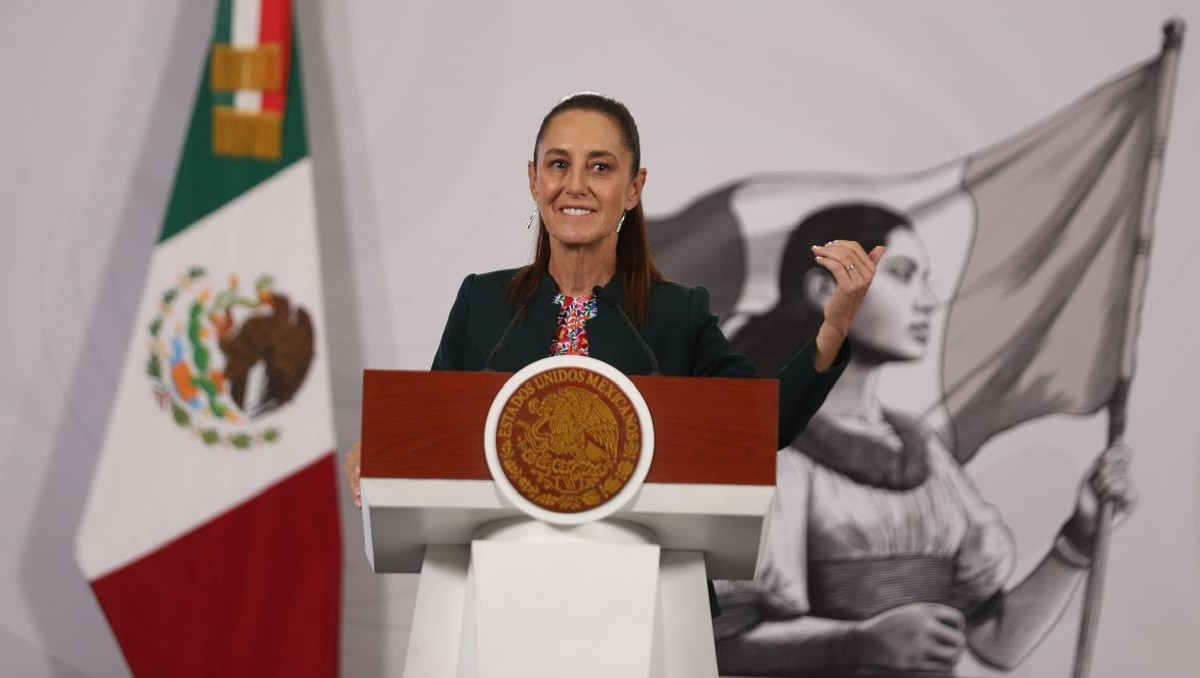 La Presidenta opinó sobre 'los defensores del voto' del PRI. | Foto: Jorge Carballo