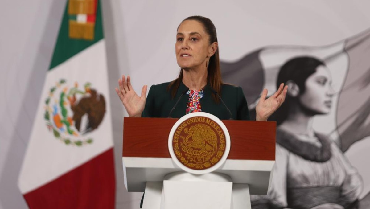 La Presidenta reiteró la soberanía de México. | Foto: Jorge Carballo