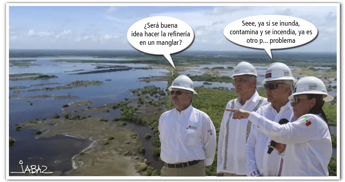 Como todas las obras de la 4T