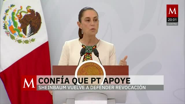 Confío en que el PT apoye el Plan B: Sheinbaum | Pedro Gamboa, 20 de marzo de 2026
