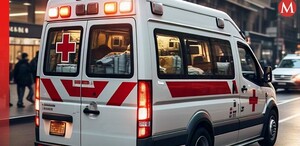 Copiloto de ambulancia falleció tras choque en la alcaldía Cuauhtémoc.