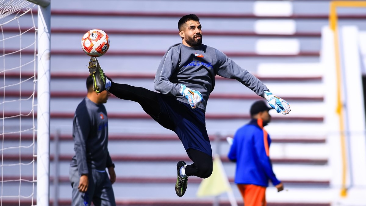 Edson Reséndez, portero de los Correcaminos.