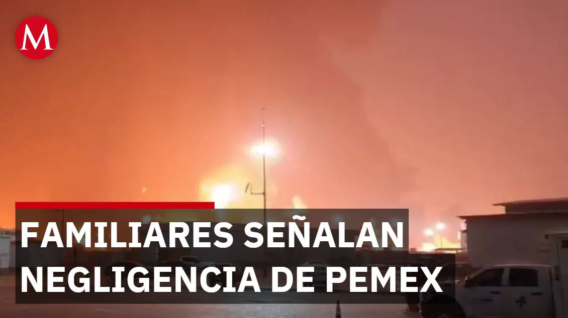 Familiares de víctimas en Dos Bocas denuncian a PEMEX