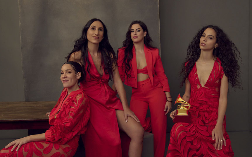 El grupo conformado por Marta Robles, Paula Ramírez, Alicia Grillo y Laura Pacios (Foto: Cortesía)