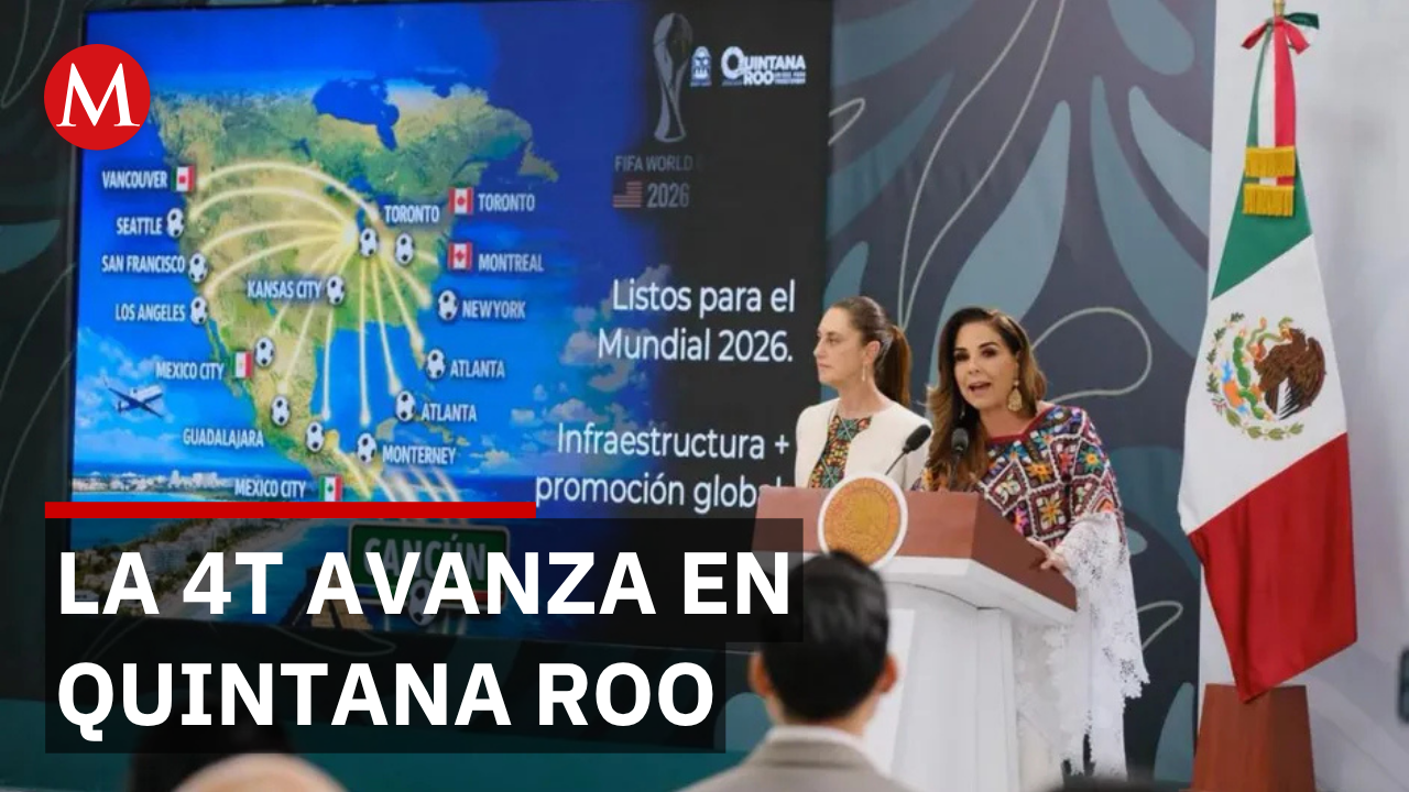 Mara Lezama destaca avances de la 4T en Quintana Roo
