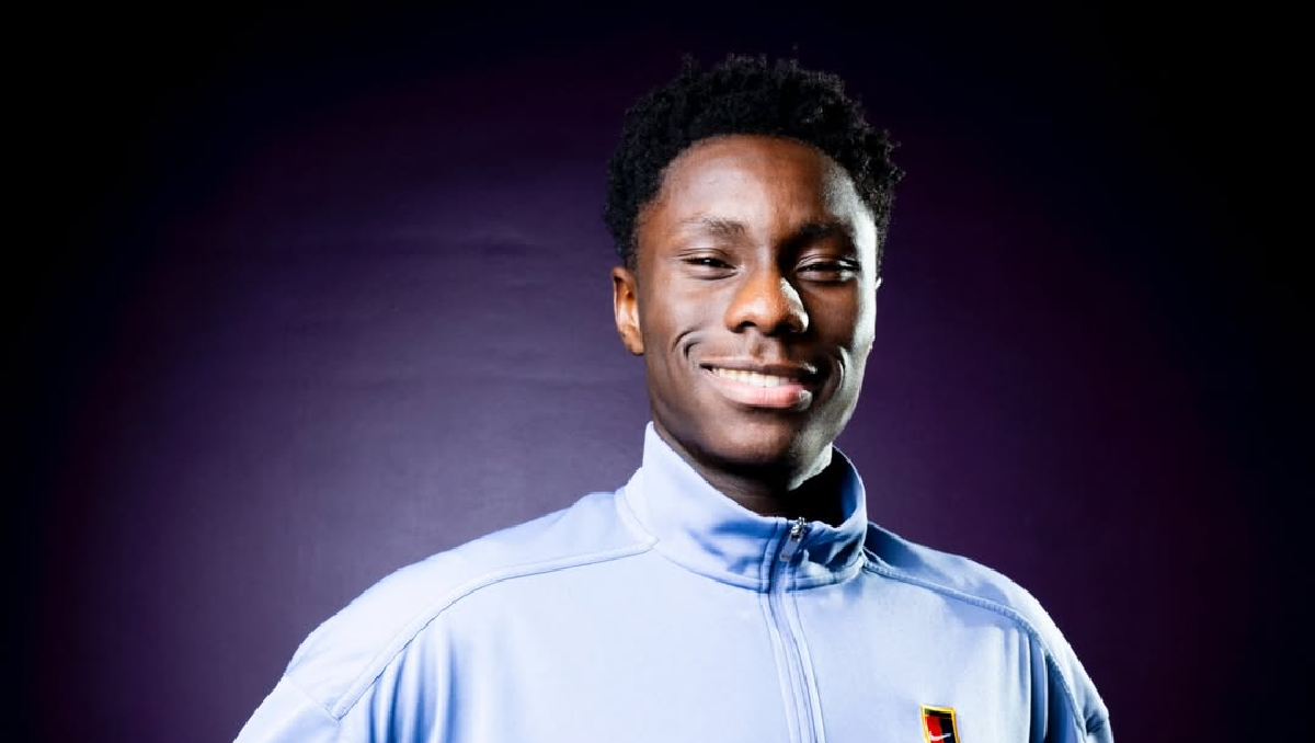 Moise Kouame, el joven de 17 años que maravilló a propios y extraños en el Miami Open (Instagram @moisekouame09)