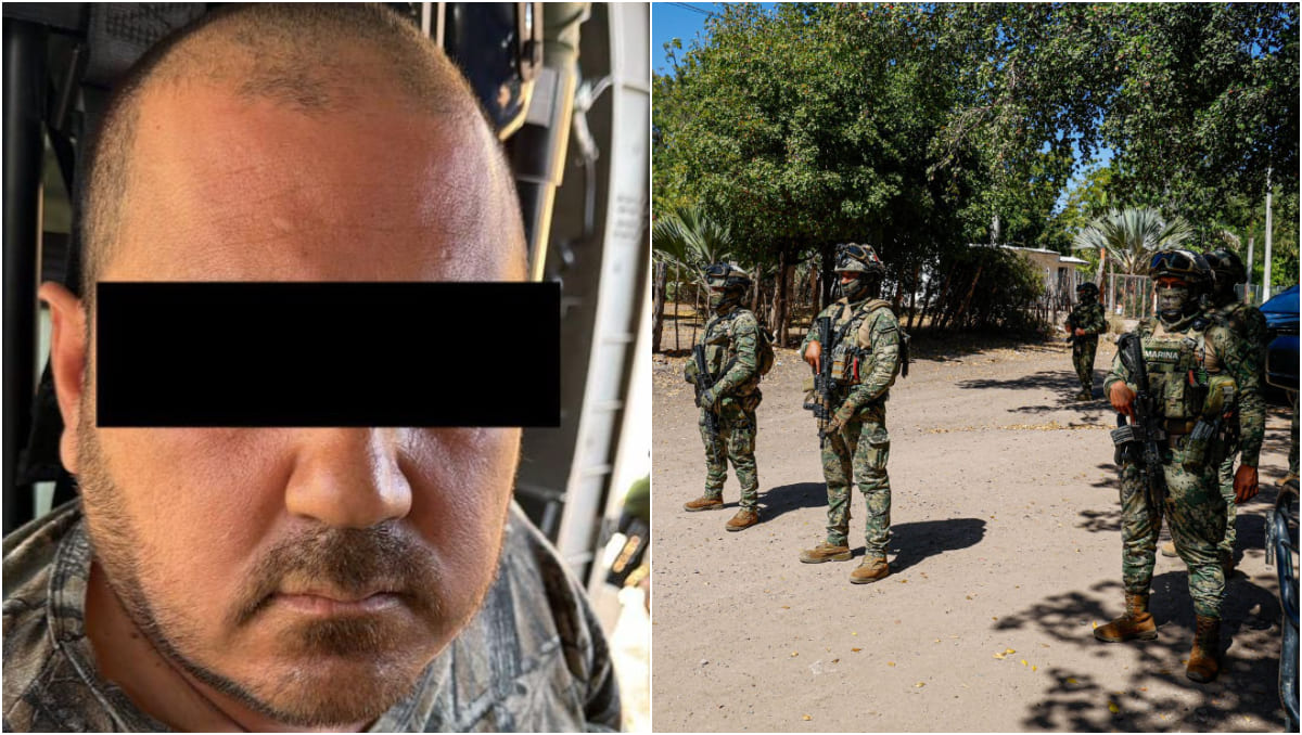 Omar Osvaldo 'N' es identificado como un miembro clave de La Mayiza, facción del Cártel de Sinaloa. (SSPC | Cuartoscuro)