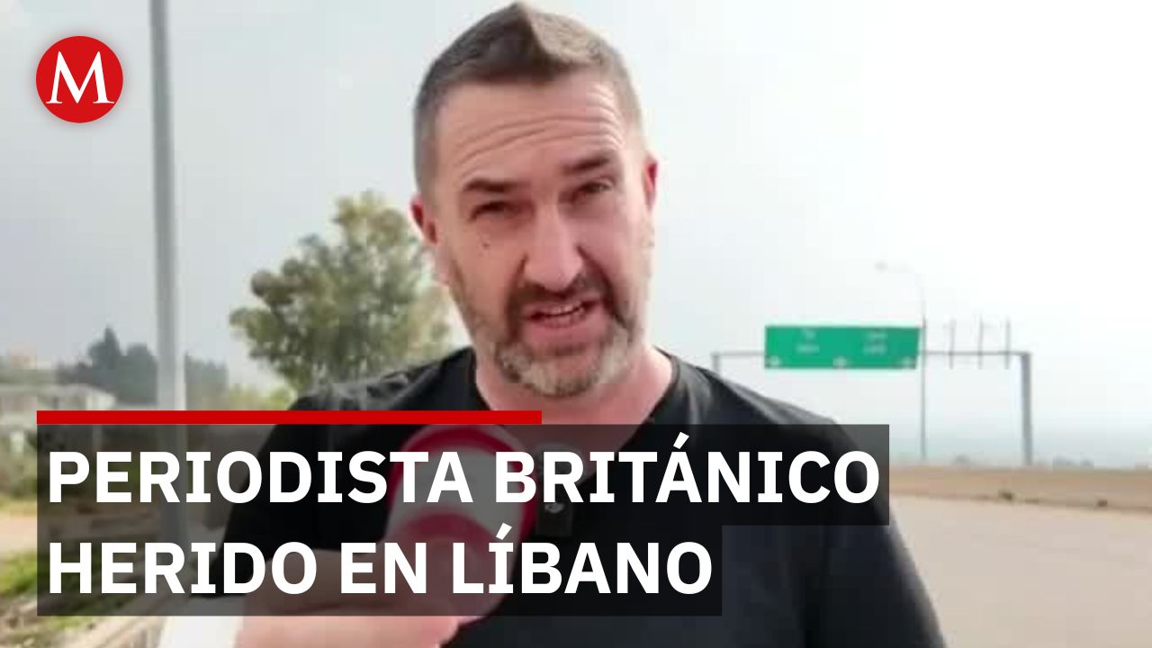 Periodista británico herido denuncia ataques directos contra la prensa y la libertad de expresión