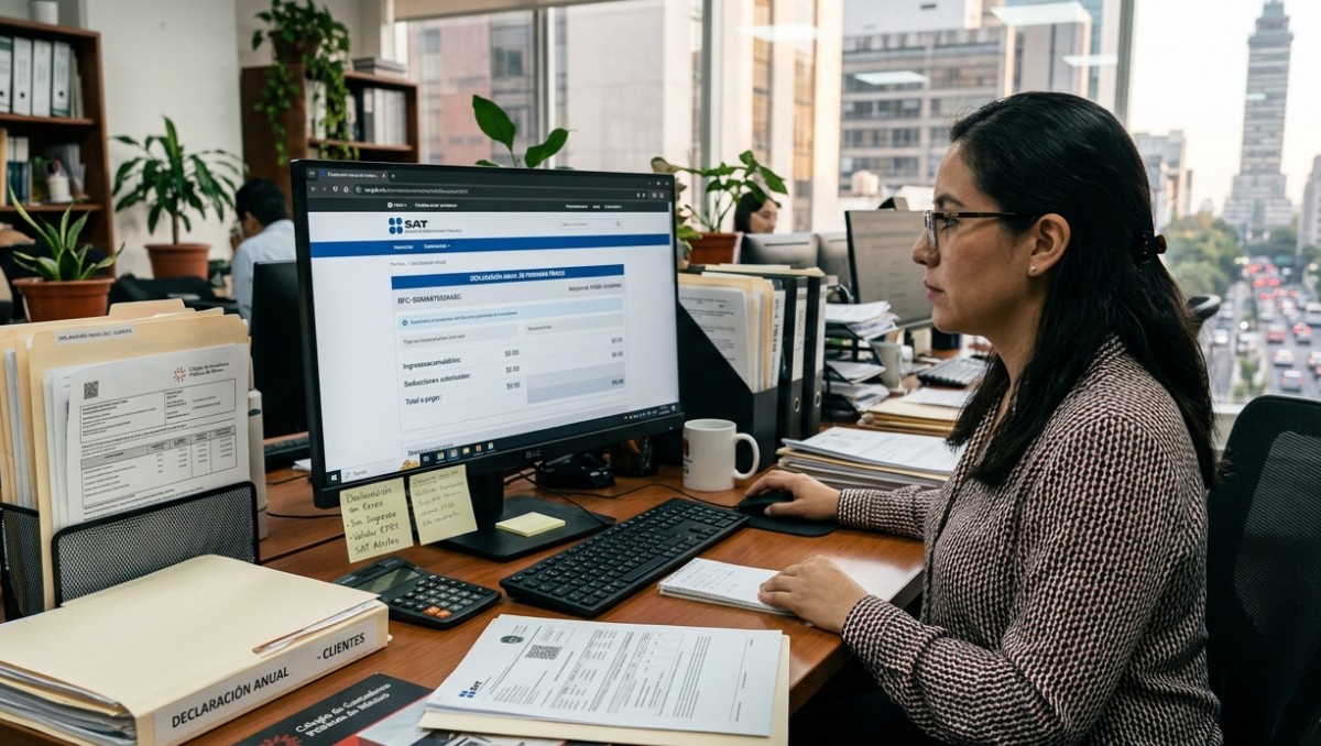 Presentar una declaración en cero con facturas emitidas levanta una alertas. Foto: Imagen generada con IA