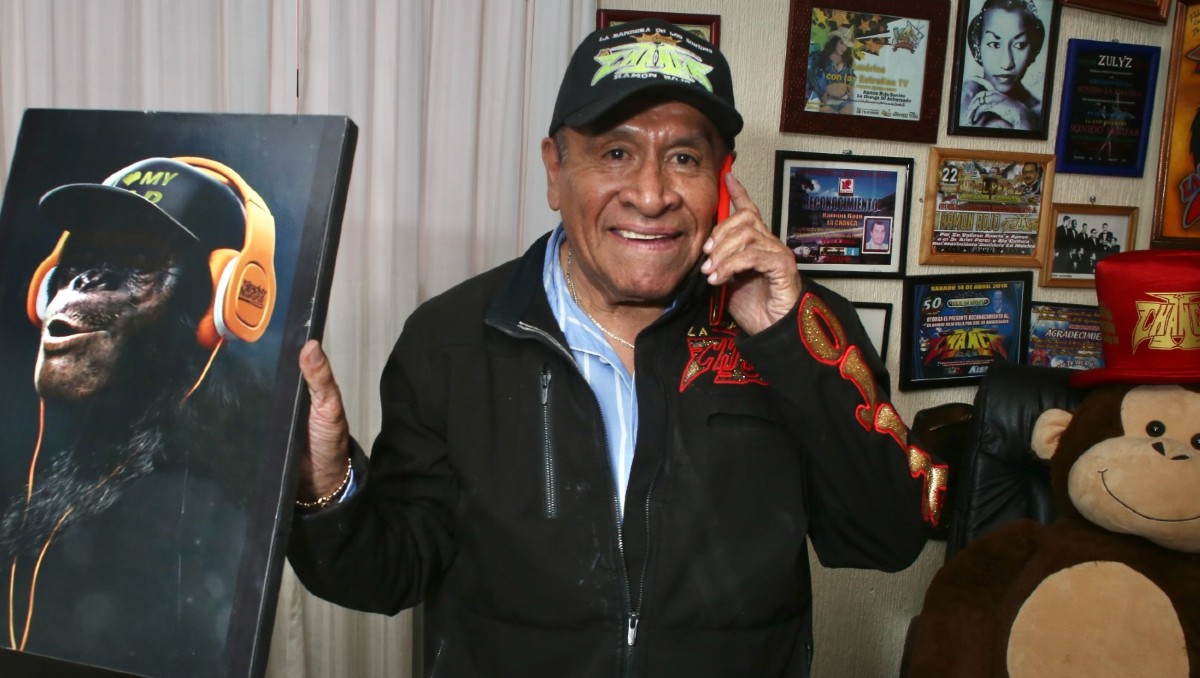 El responsable de Sonido La Changa. | Foto: Ariel Ojeda