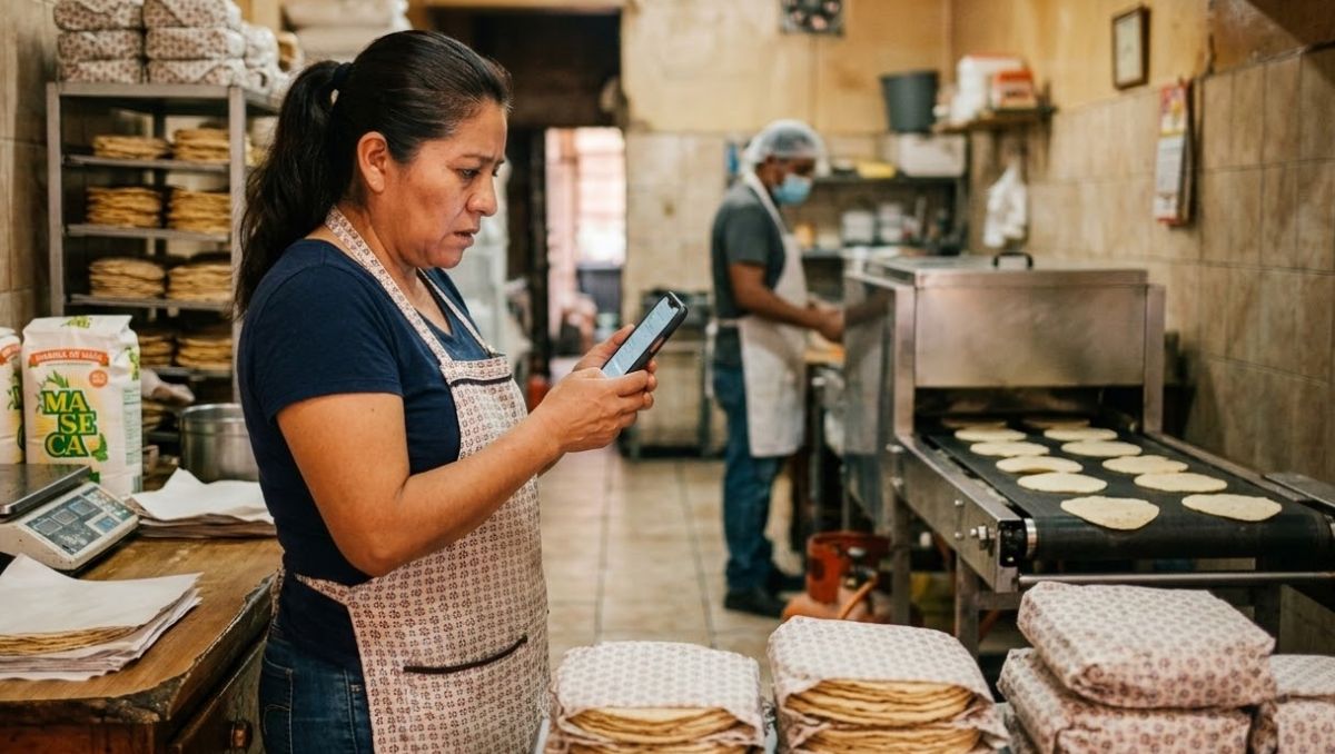 De acuerdo con Vestiga Consultores, la extorsión golpea con mayor fuerza a las empresas de menor tamaño. Imagen creada con IA