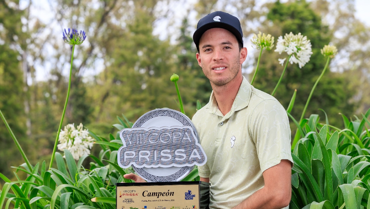 Emilio López se consagra como el campeón de la VIII Copa Prissa en la Gira Profesional Mexicana (Cortesía)