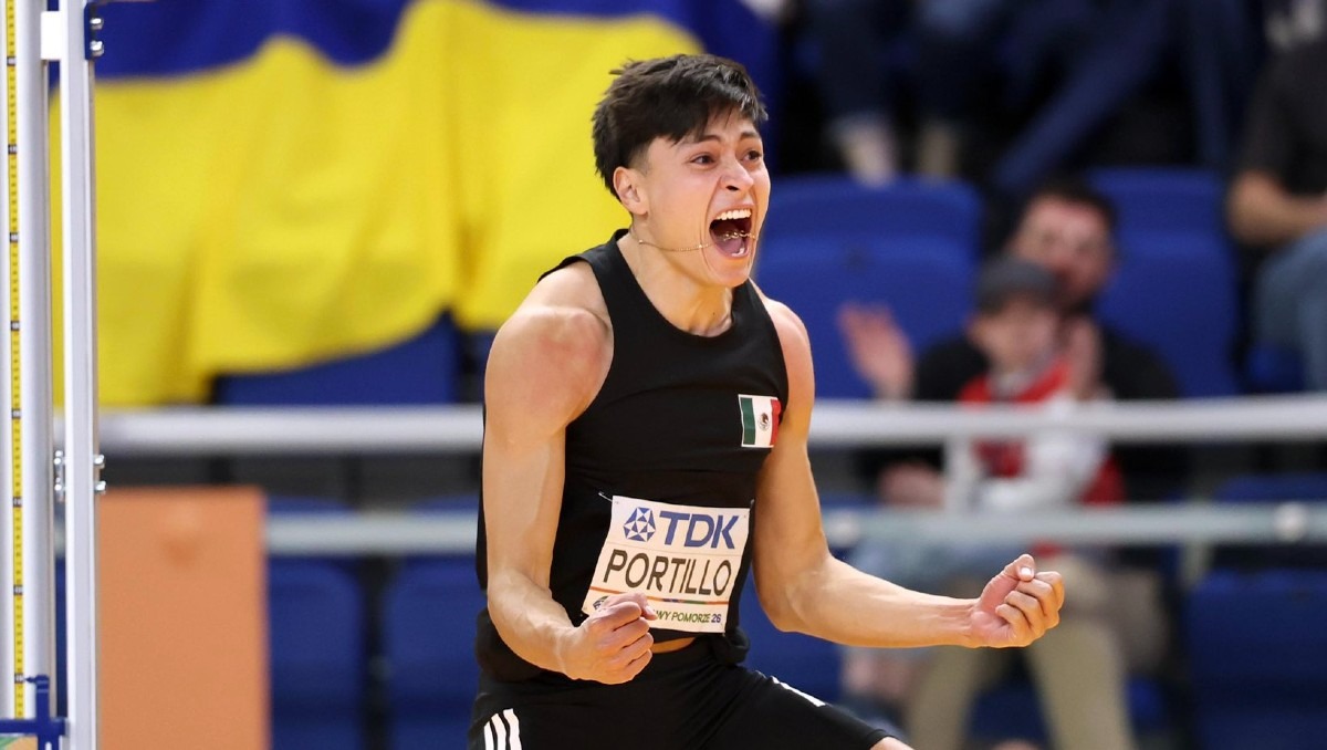 Erick Portillo logra medalla de plata en el Mundial de Pista Cubierta