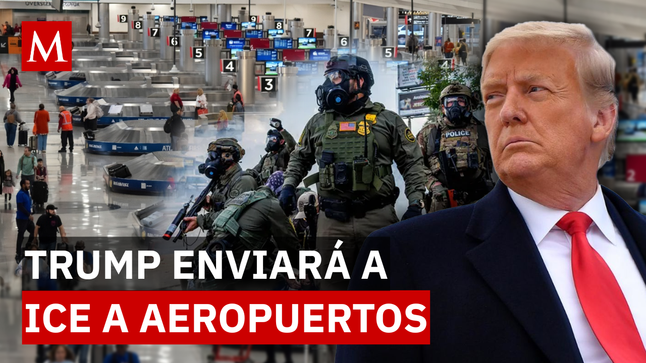 ICE en aeropuertos: Trump promete "seguridad como nadie ha visto nunca"