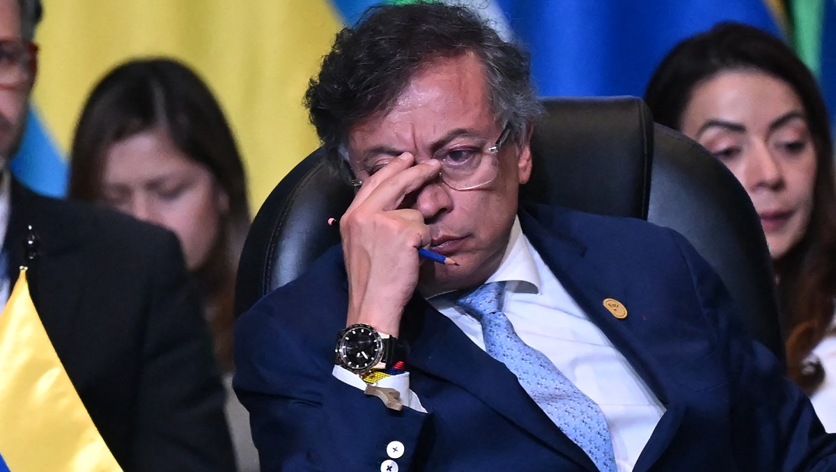 Petro participó en la cumbre Celac llevada a cabo en Bogotá. | AFP