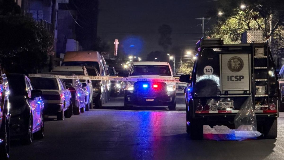 La vivienda fue resguardada por policías municipales. Fernanda Pérez