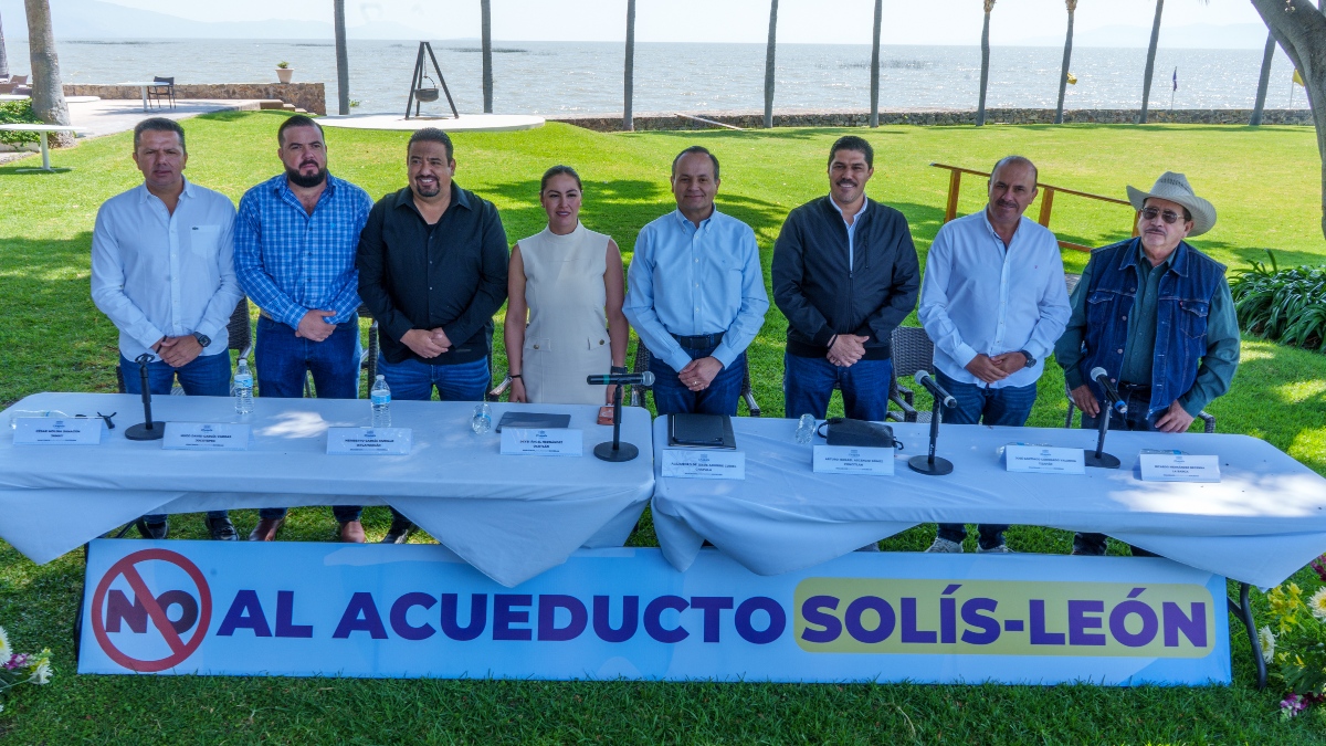 Alcaldes ribereños se unen para proteger al Lago de Chapala (Foto: Cortesía)