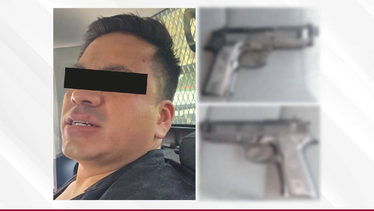 El detenido habría cometido el robo con un réplica de arma de fuego. Foto: (Especial)