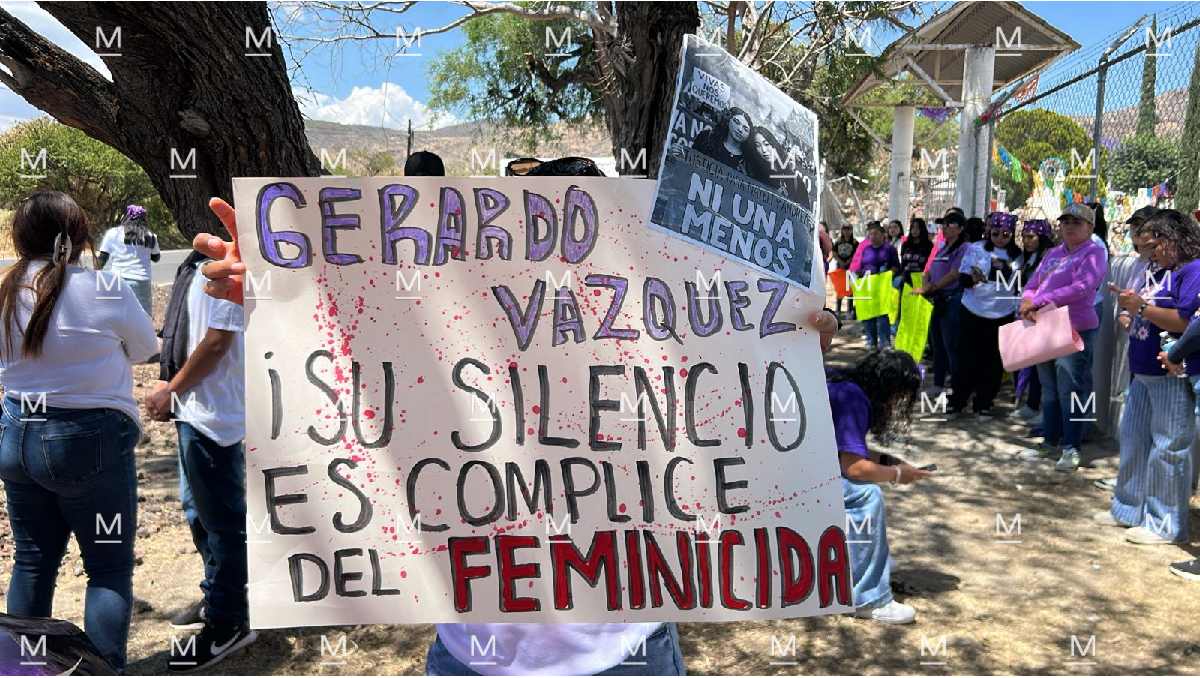 Familiares y habitantes de Huanímaro marcharon para exigir justicia por Nayeli y Andrea.