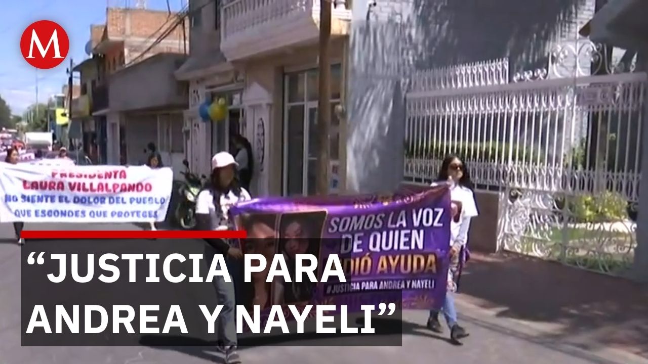Guanajuato marcha por Andrea y Nayeli; exigen que no haya impunidad