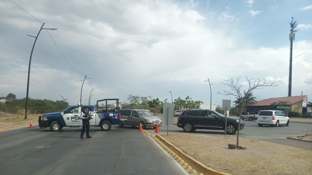 Accidente múltiple en la calle Almandino provoca cierre de la misma