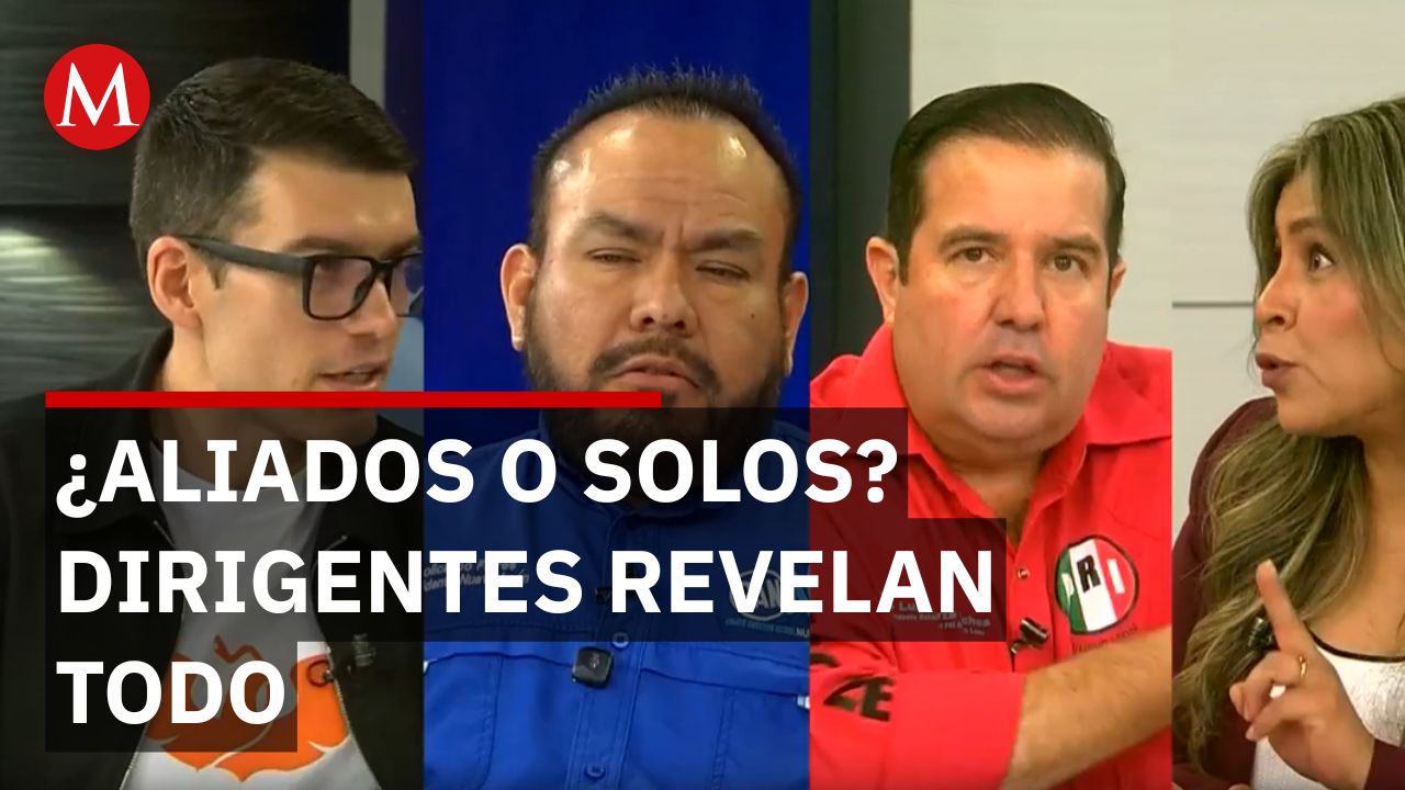 ¿Habrá alianzas? PAN, PRI, MC y Morena chocan por Nuevo León