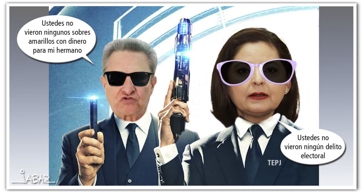 Aplican la de los Hombres de Negro