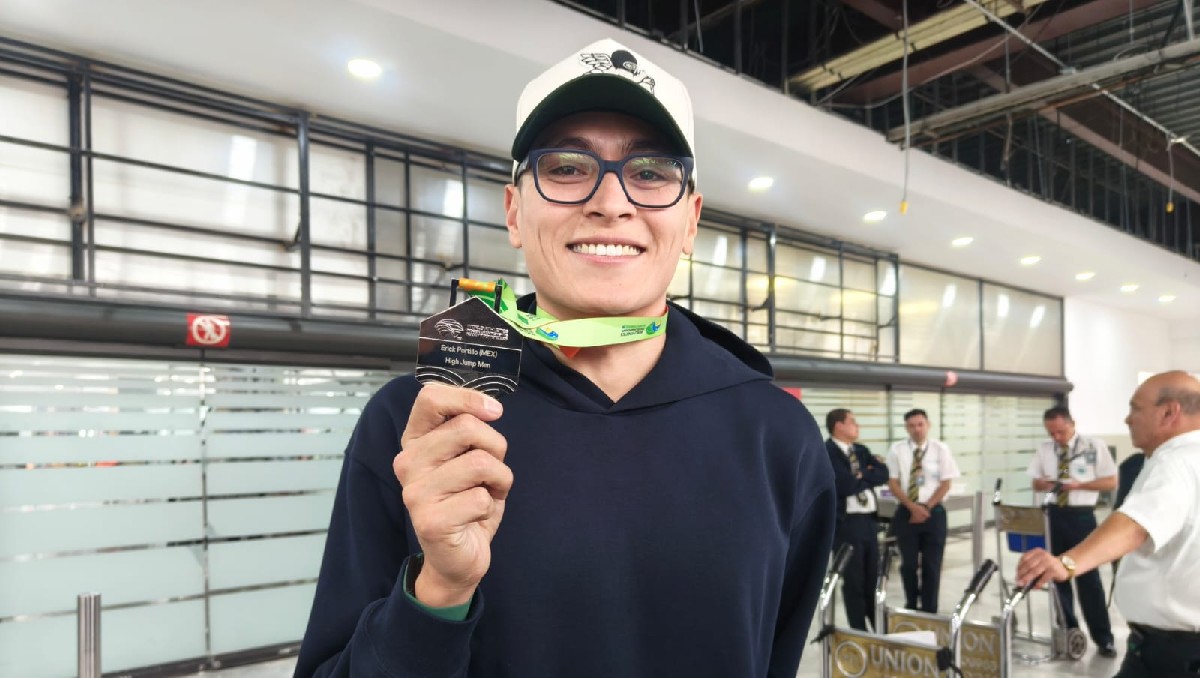 Atleta mexicano Erick Portillo (Carlos Cruz)