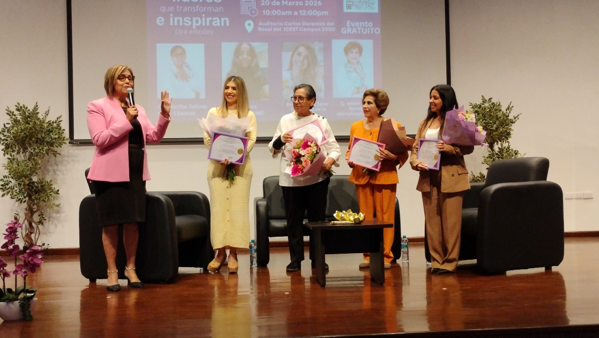 Canacintra Tampico realizó su Foro por el Día Internacional de la Mujer.