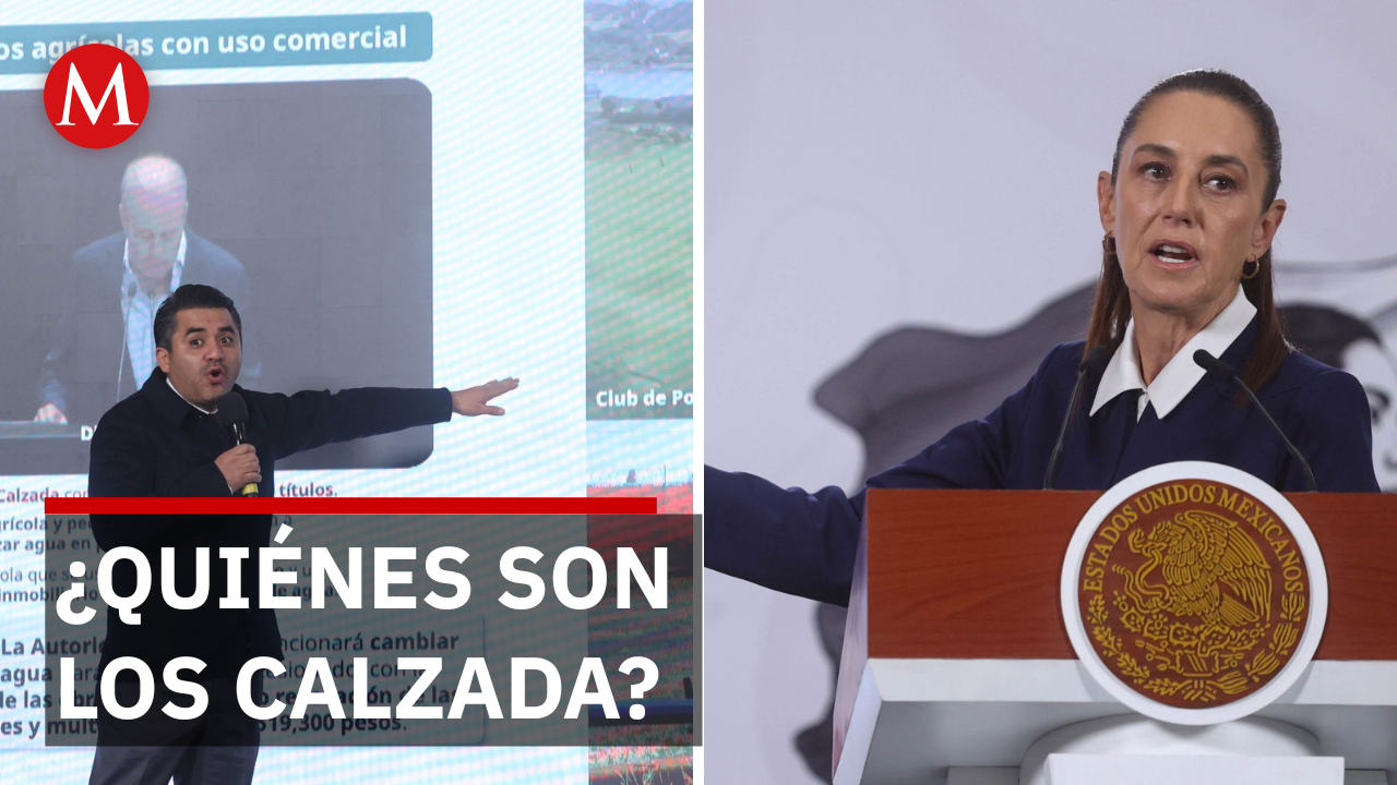 ¡Escándalo hídrico! Sheinbaum y Conagua detallan el "modus operandi" de los Calzada