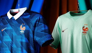 La Selección de Francia presentó sus uniformes para el Mundial 2026.