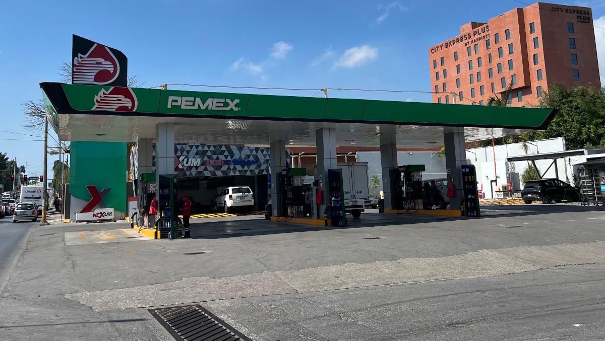 Gasolinera en Tampico, Tamaulipas. (Yazmín Sánchez)