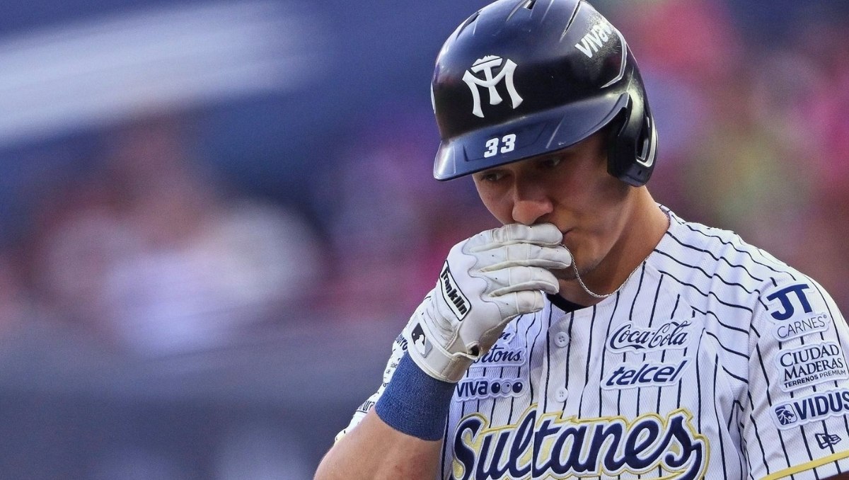 José Cardona se perdió la serie Sultanes ante Giants por lesión (Cortesía Sultanes)