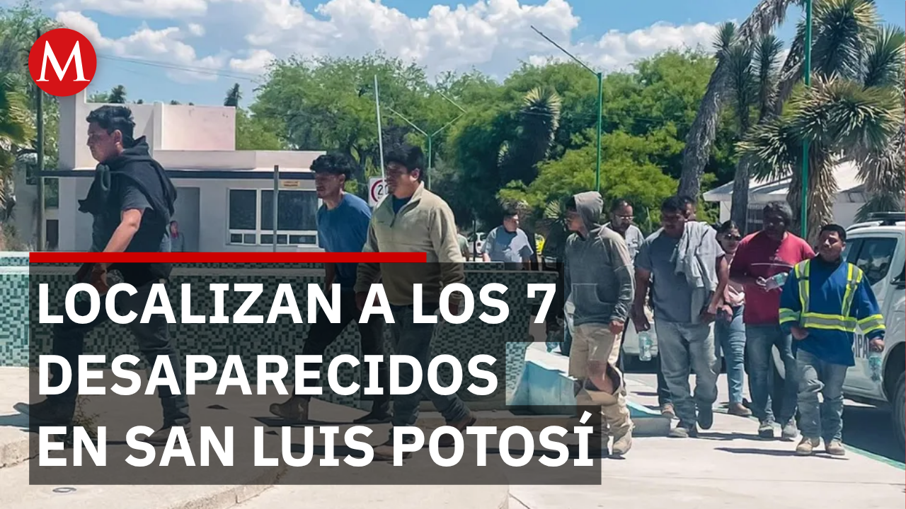 Localizan con vida a los siete electricistas desaparecidos en Matehuala, San Luis Potosí