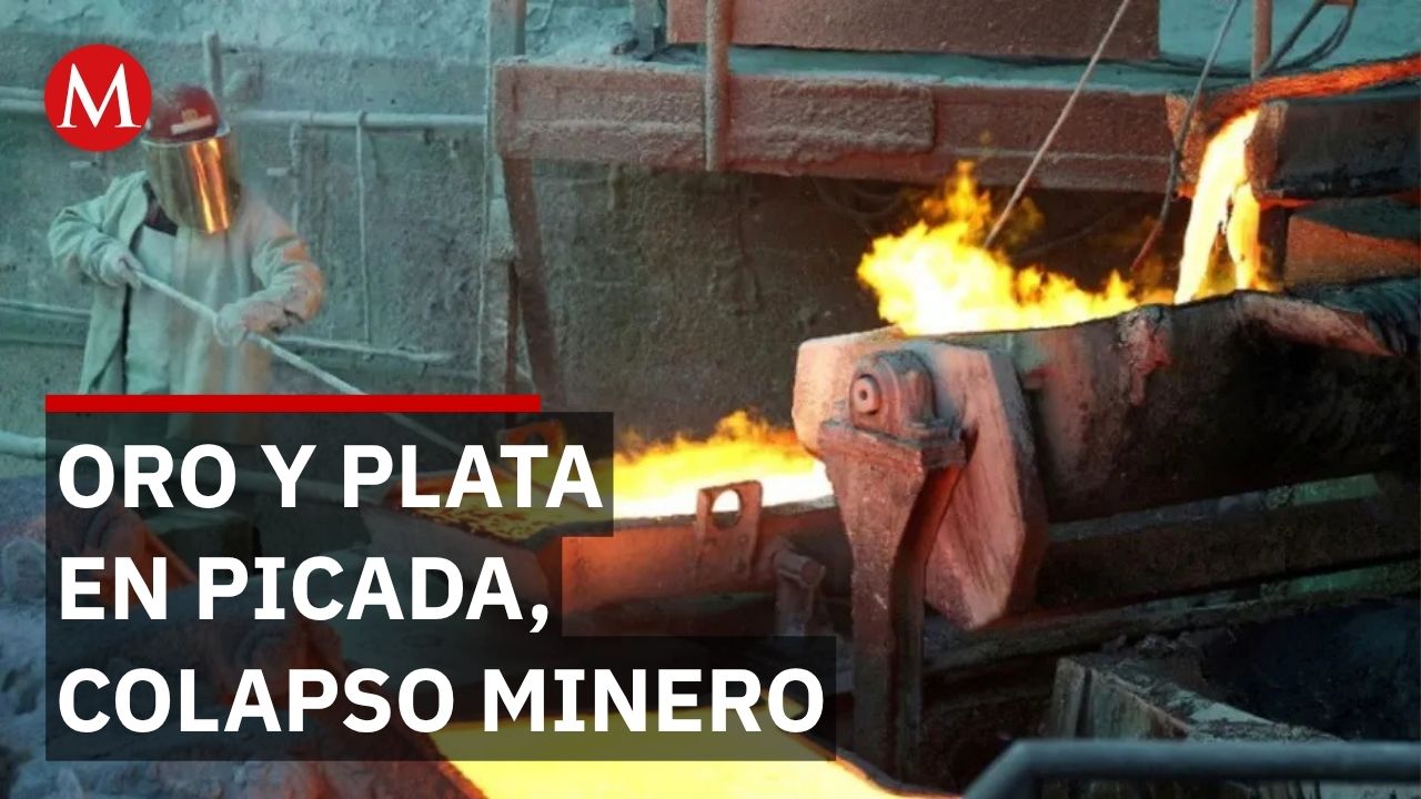 Minería en México se desploma 5.3% al inicio de 2026: Inegi