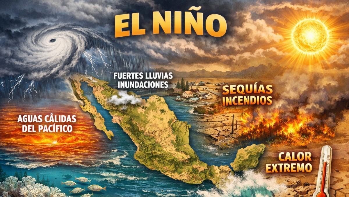 "El Niño" es un fenómeno monitoreado constantemente por el SMN | IA Discover Milenio