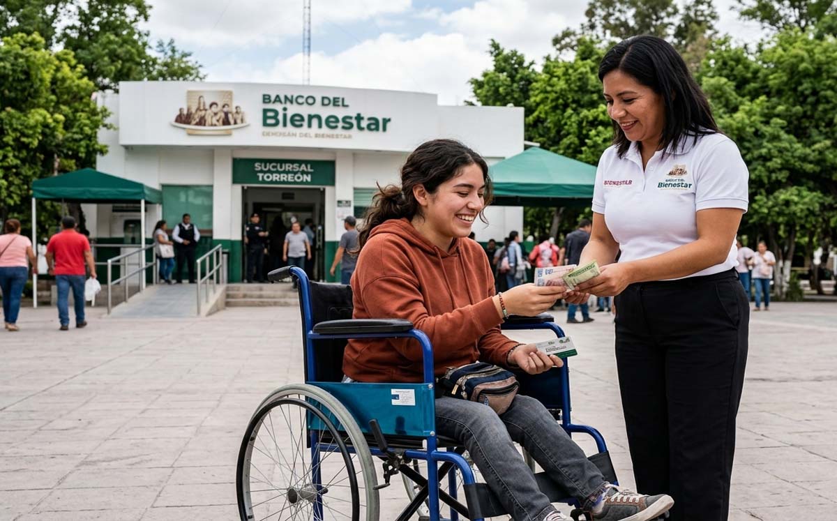 Pensión del Bienestar para Personas con Discapacidad. | Foto: IA