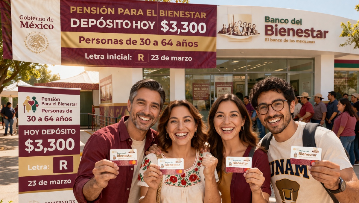 El programa ayuda depositará hoy 23 de marzo a hombres y mujeres de distintos grupos de edades | ESPECIAL